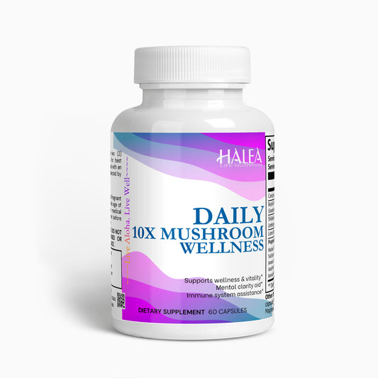 Halea Life Nutrition Daily 10x Organic Mushroom Wellness