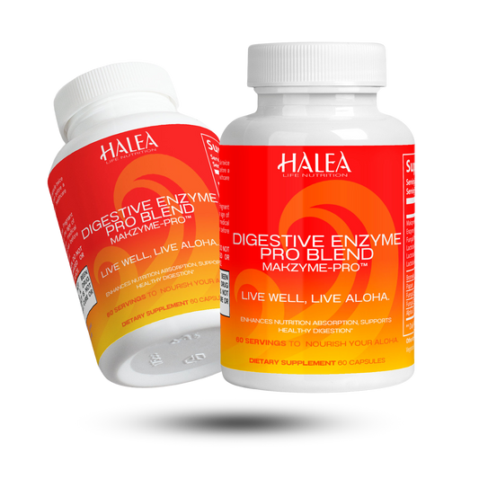 Halea Life Nutrition Digestive Enzyme+ with Probiotics, Bromelain & Papain