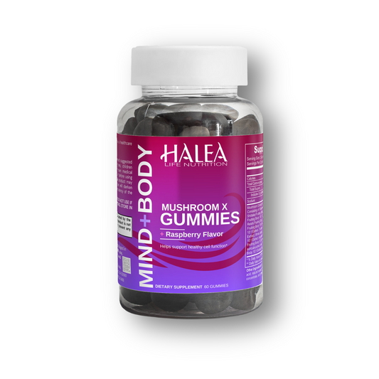 Halea Life Nutrition Mind & Body Mushroom Complex Gummies