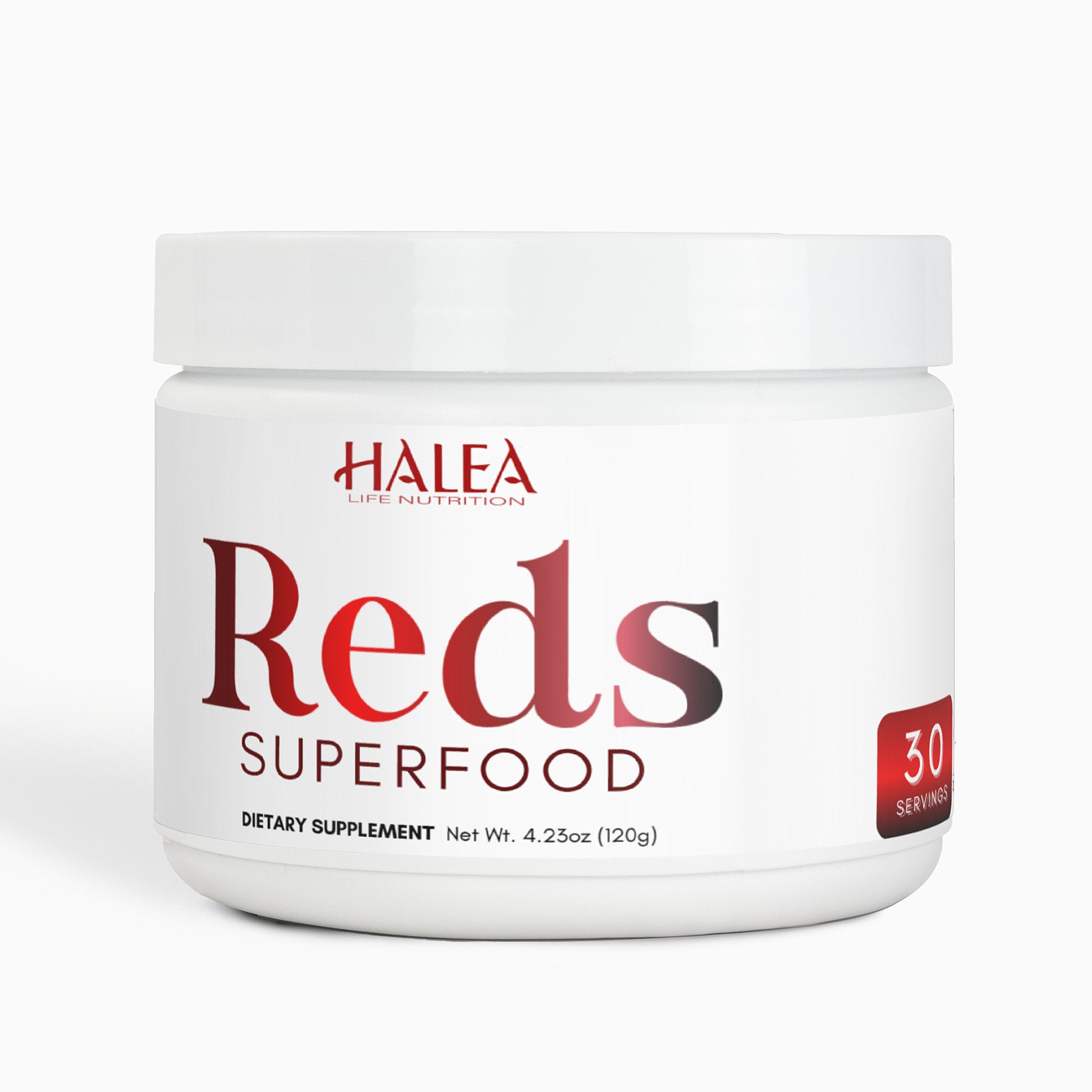 Reds Superfood Powder Halea Life Nutrition